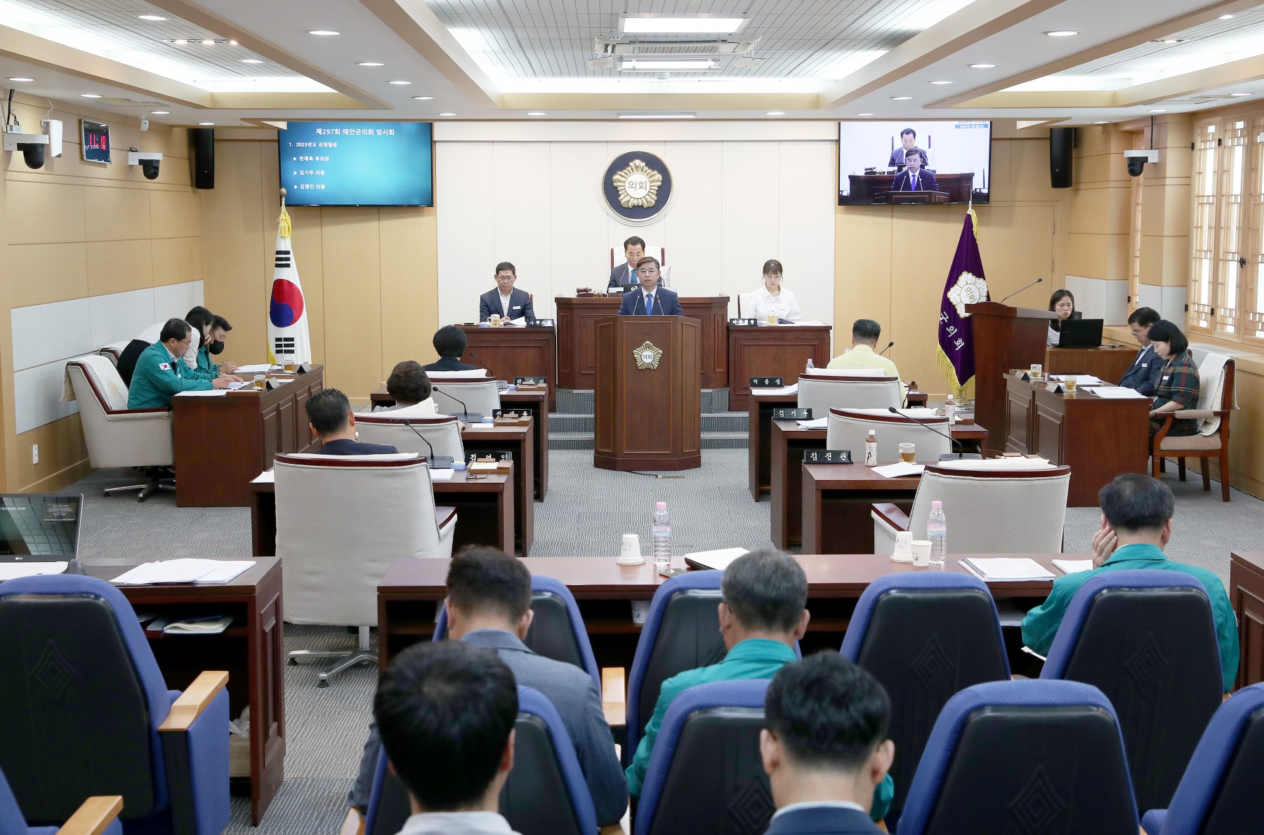 제297회 태안군의회 임시회(김기두의원 군정질문)