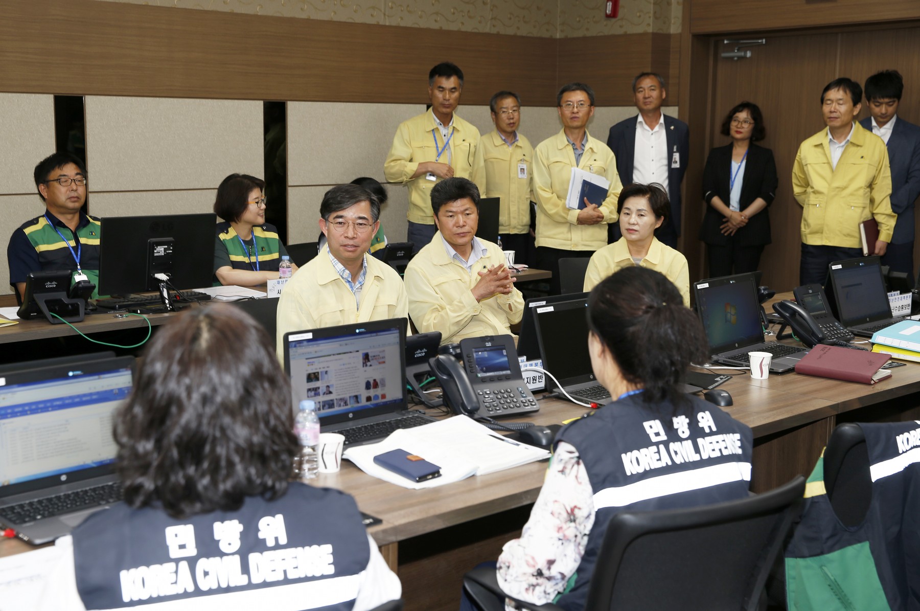 재난안전 비상근무자 위문 격려